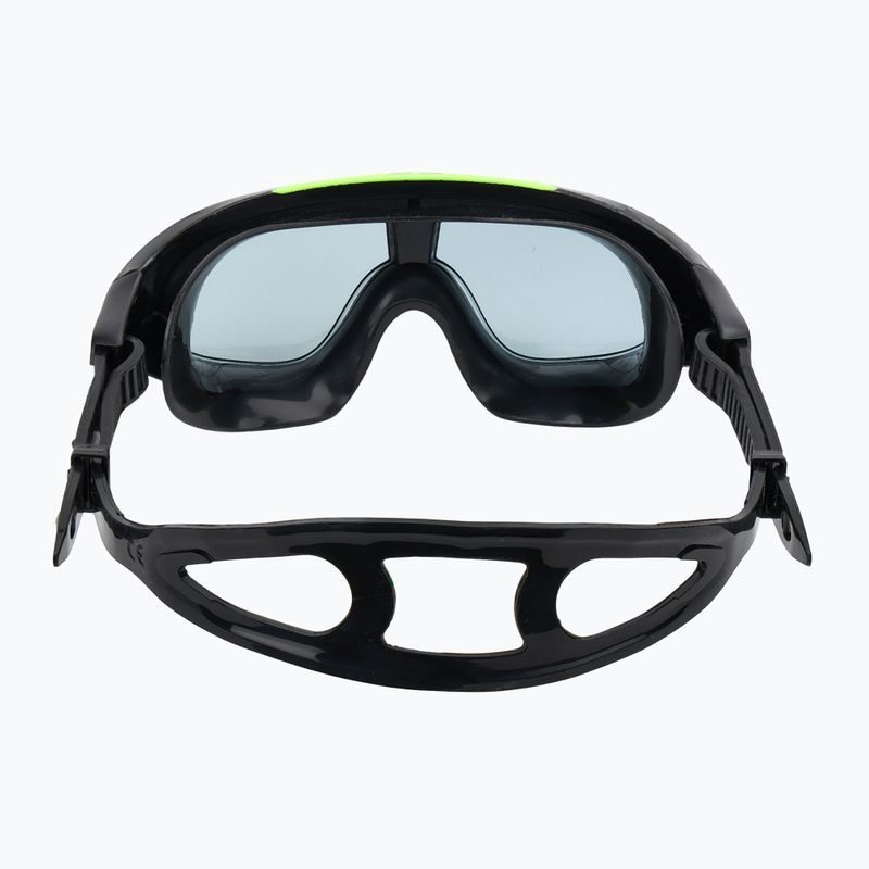 Maschera da nuoto TYR Orion fumo/nero/giallo 4