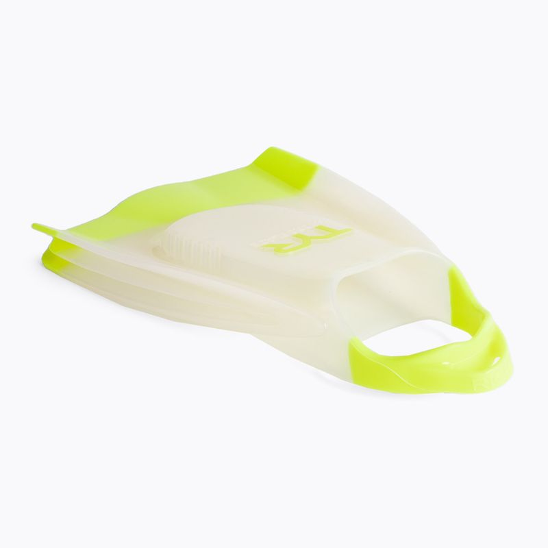 Pinne da nuoto TYR Hydroblade bianco/lime 4