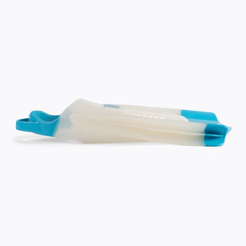 Pinne da nuoto TYR Hydroblade bianco/blu 3