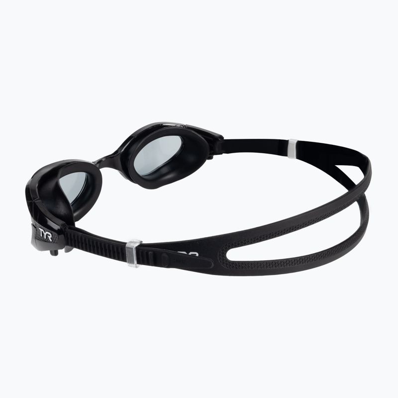 Occhialini da nuoto TYR Special Ops 3.0 non polarizzati nero/fumo 4
