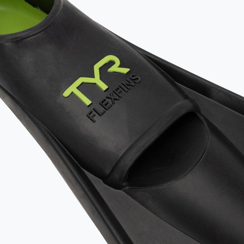 Pinne da nuoto TYR Flex 2.0 black 6