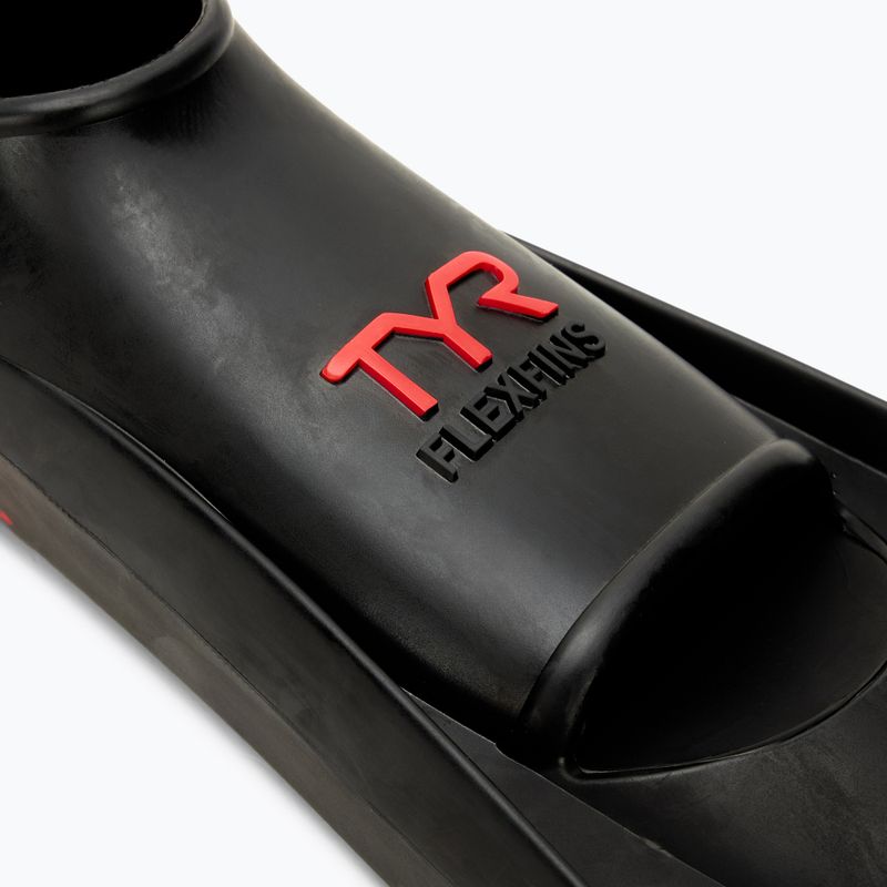 Pinne da nuoto TYR Flex 2.0 rosso 6