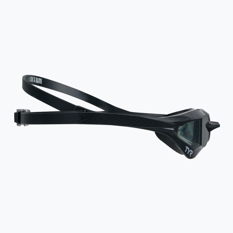 Occhiali da nuoto TYR Tracer-X Elite fumo/nero 3