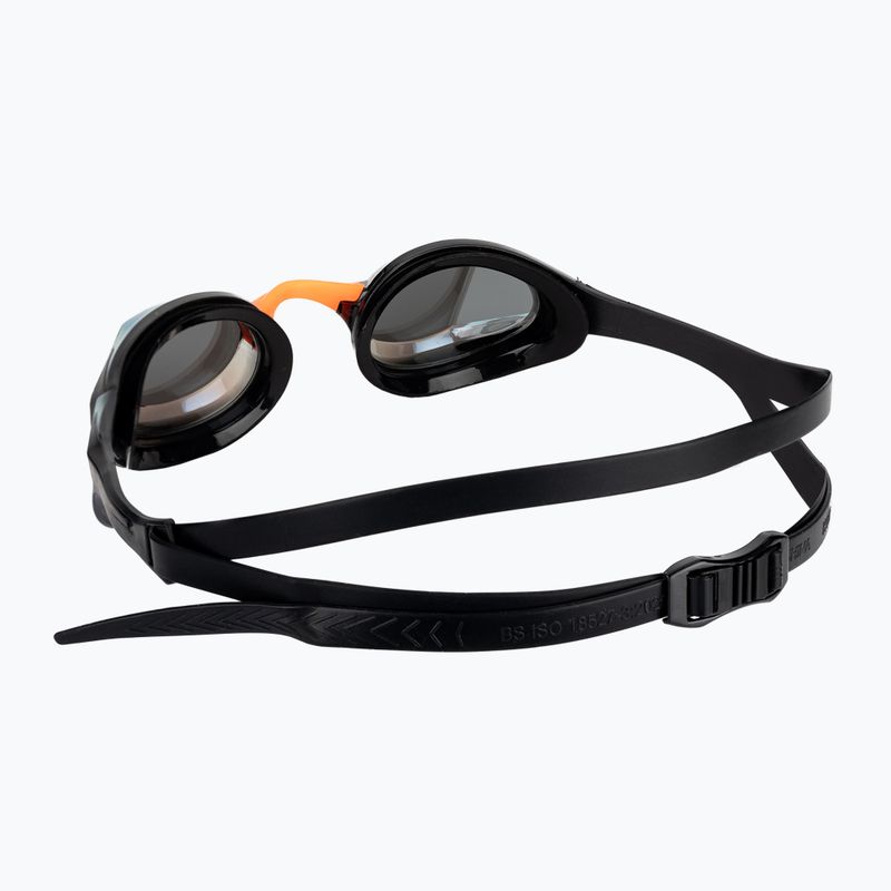 Occhiali da nuoto TYR Tracer-X Elite Mirrored oro/nero 5