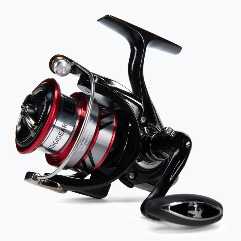 Mulinello da pesca Daiwa Ninja Match nero/rosso con galleggiante 3