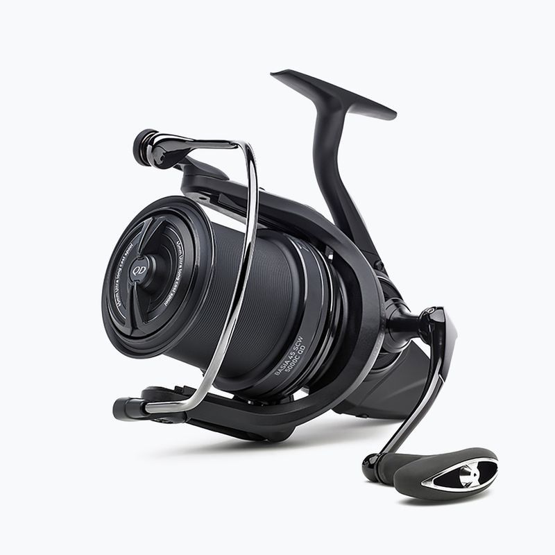 Mulinello da pesca per carpe Daiwa Basia 45 SCW QD 19 nero 7