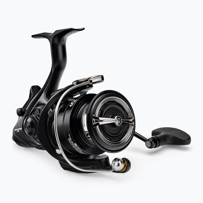 Mulinello da pesca per carpe Daiwa Black Widow BR nero