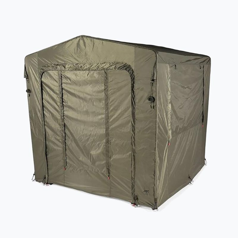 Tenda verde del rifugio sociale Defender del CCR 2