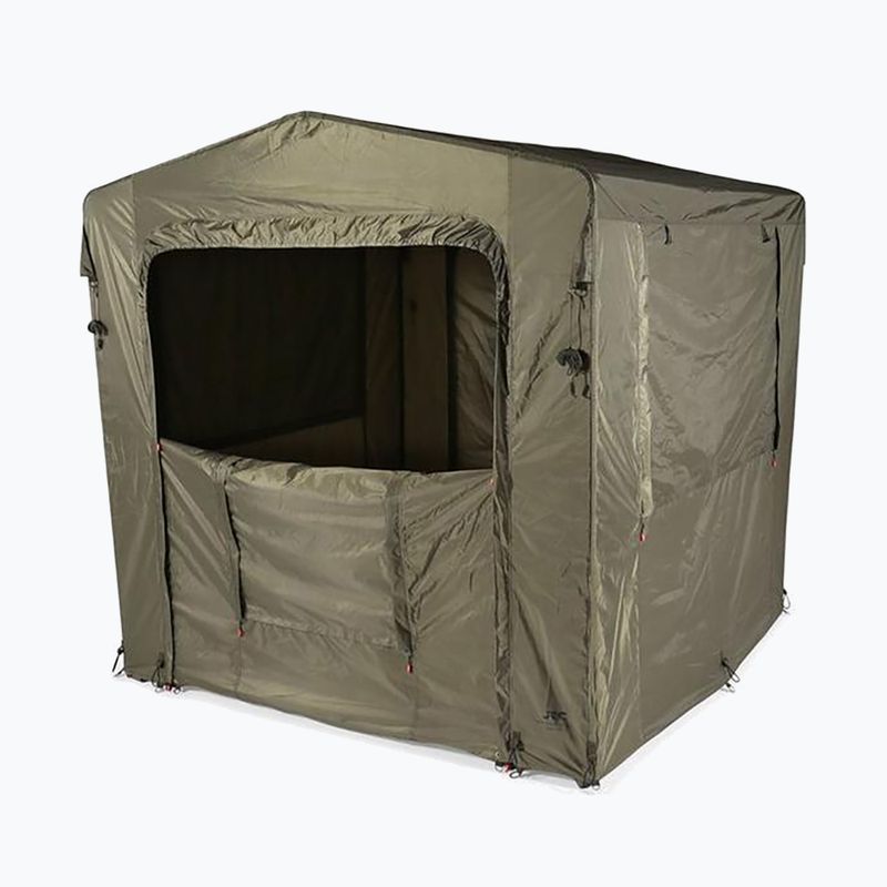 Tenda verde del rifugio sociale Defender del CCR 4