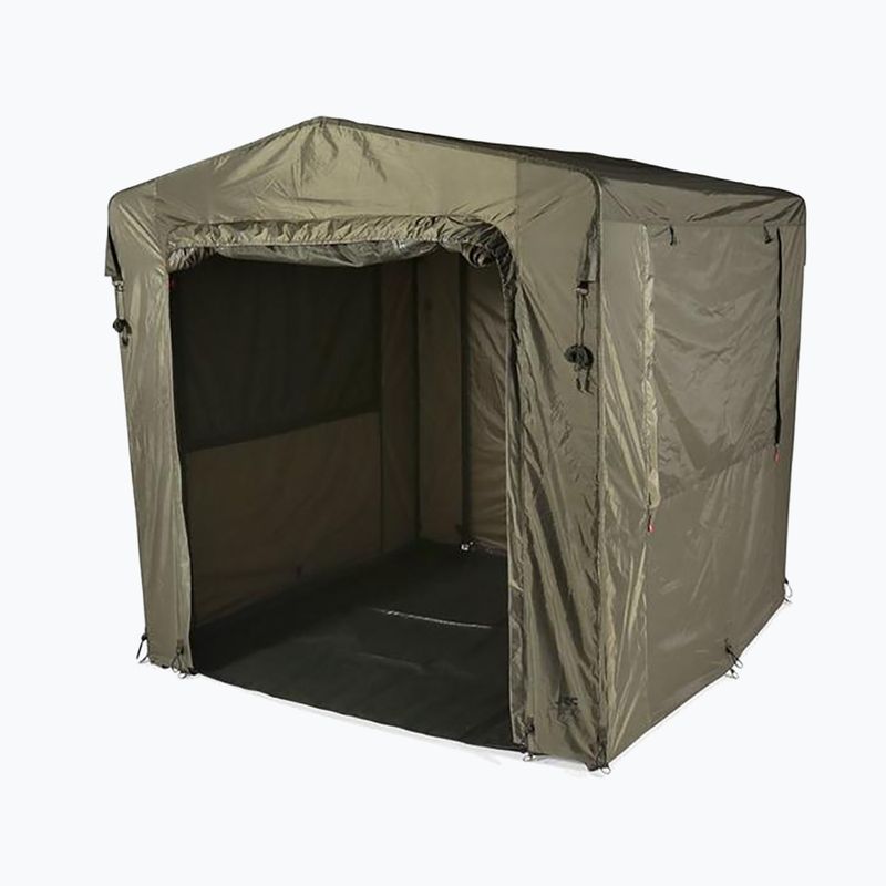 Tenda verde del rifugio sociale Defender del CCR 5