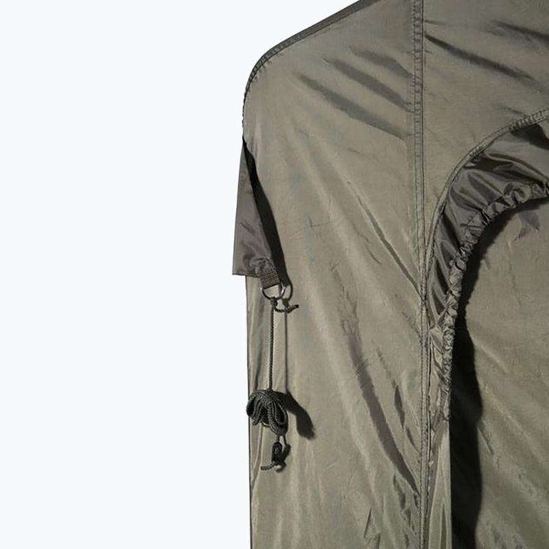 Tenda verde del rifugio sociale Defender del CCR 6