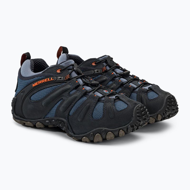 Stivali da trekking da uomo Merrell Chameleon II Stretch navy 4