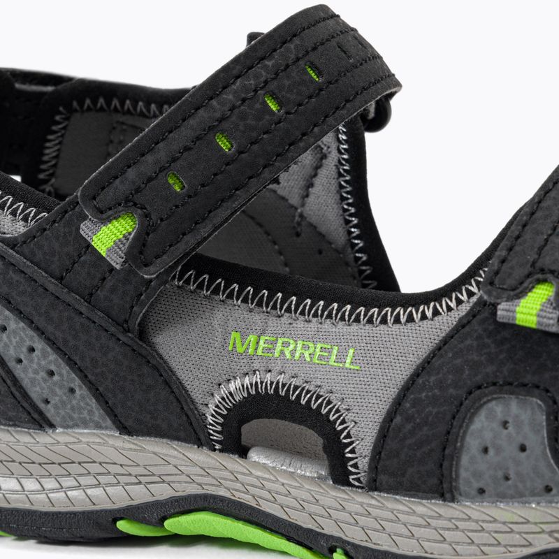 Merrell Panther Sandal 2.0 nero sandali da trekking per bambini 8