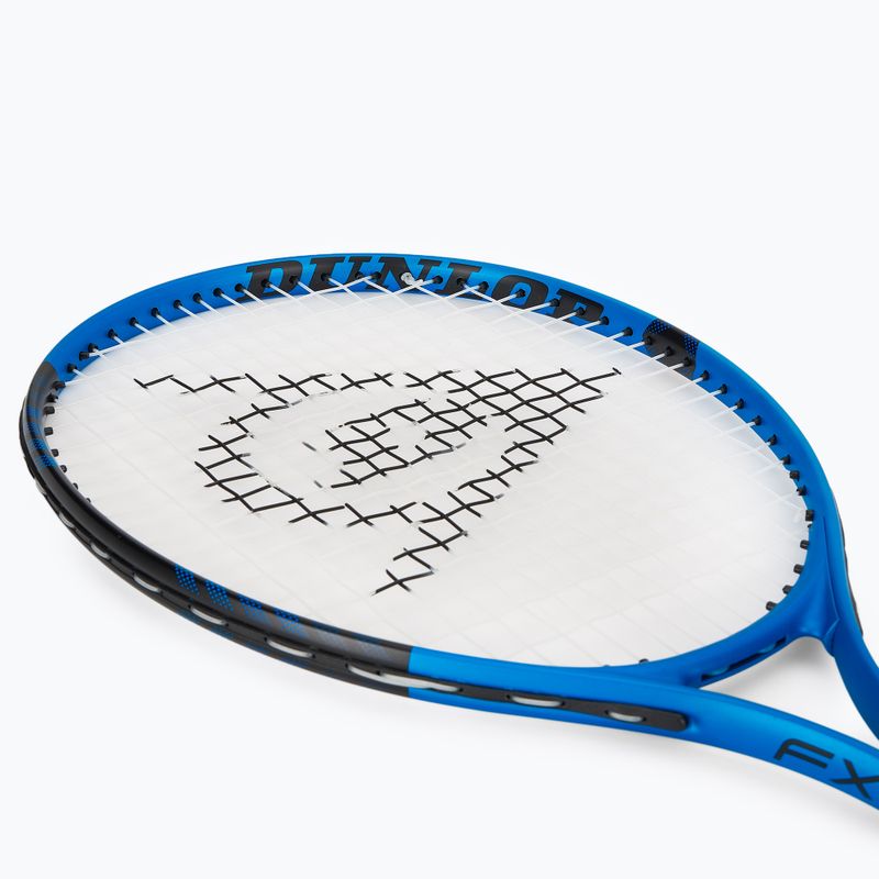 Racchetta da tennis per bambini Dunlop FX Jr 25 blu/nero 5