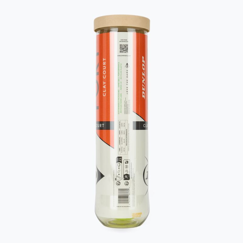 Palline da tennis Dunlop Fort Clay Court 4B 2025 2