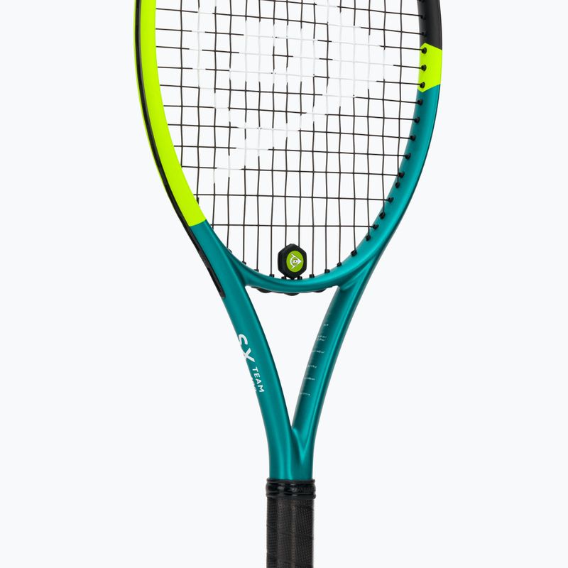 Racchetta da tennis Dunlop SX Team 100 teal/black/yellow 10364303 4
