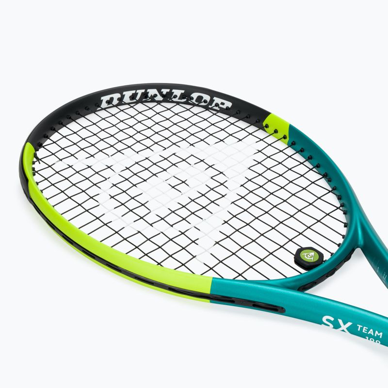 Racchetta da tennis Dunlop SX Team 100 teal/black/yellow 10364303 5