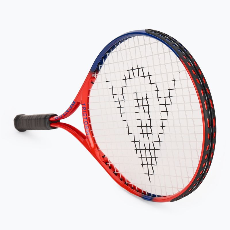 Racchetta da tennis per bambini Dunlop Tristorm Jr 25 rosso/blu 2