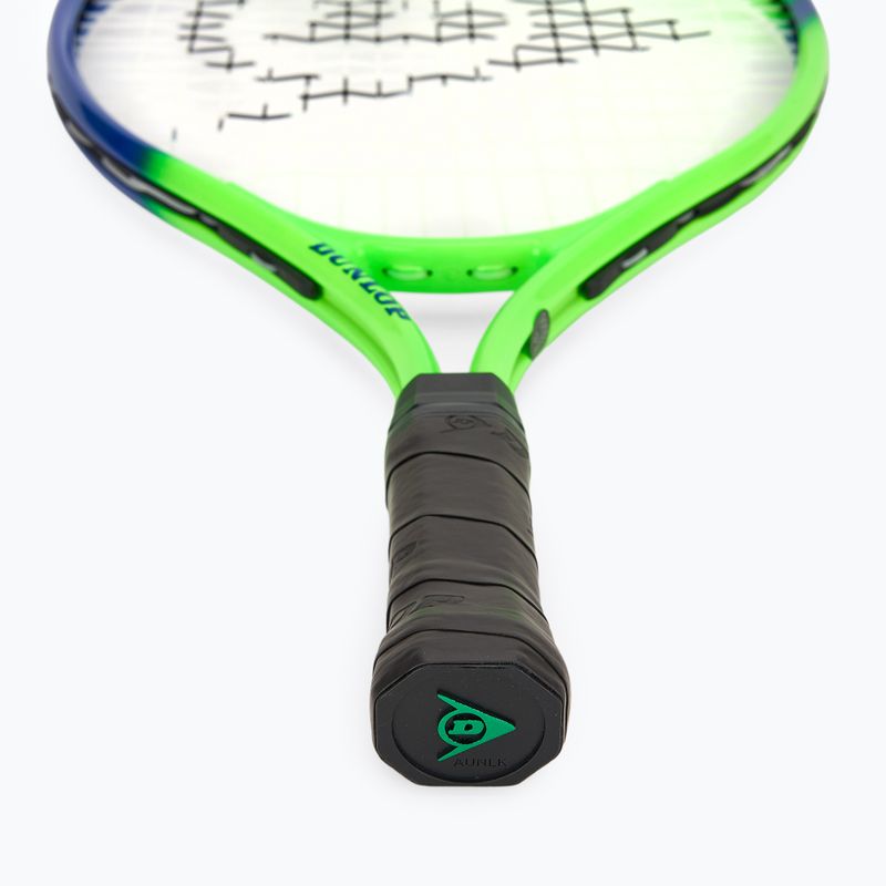 Racchetta da tennis per bambini Dunlop Tristorm Jr 19 verde/blu 3