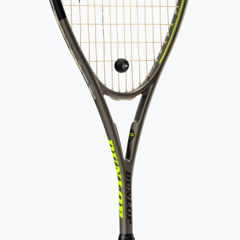 Racchetta da squash Dunlop Sq Blackstorm Graphite 5 0 grigio-giallo 773360 5