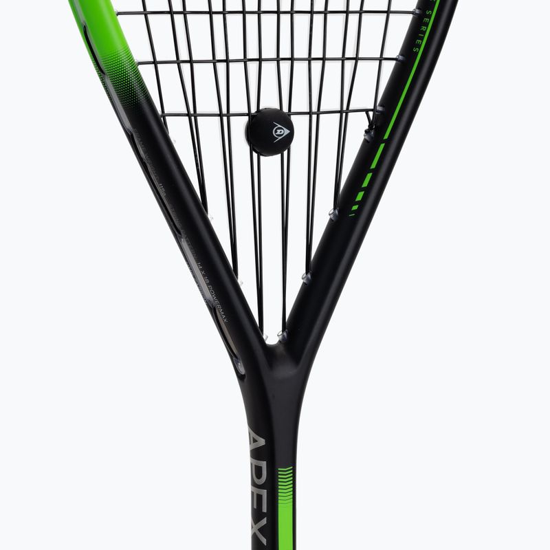 Racchetta da squash Dunlop Apex Infinity 115 sq. nero 773404US 5