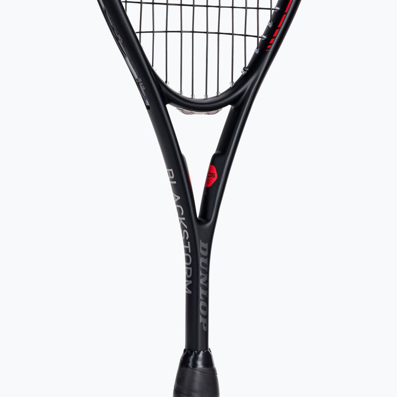 Racchetta da squash Dunlop Blackstorm Carbon sq. nero 773405US 5