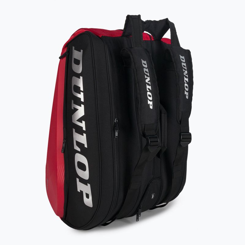 Borsa da tennis Dunlop CX Performance 8RKT Thermo 65 l nero/rosso 103127 4
