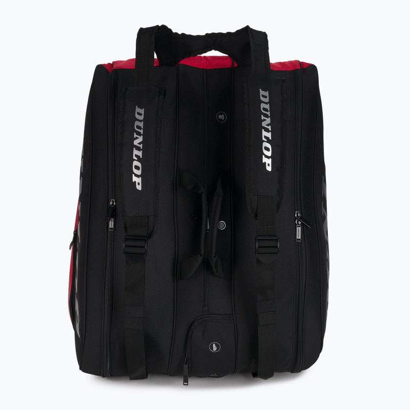Borsa da tennis Dunlop CX Performance 8RKT Thermo 65 l nero/rosso 103127 5