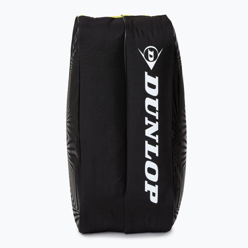 Borsa da tennis Dunlop D Tac SX-Club 10RKT nero/giallo 3