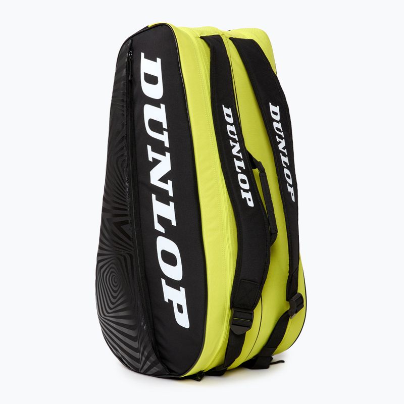 Borsa da tennis Dunlop D Tac SX-Club 10RKT nero/giallo 4
