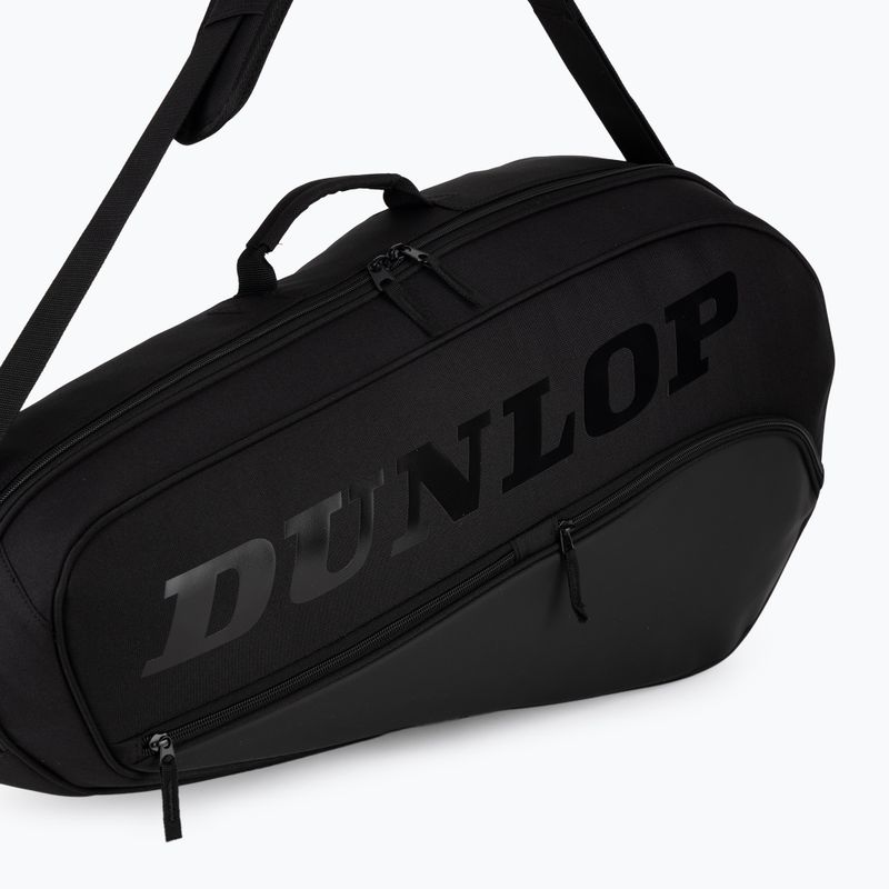Borsa da tennis Dunlop D Tac Team 3RKT nero/nero 6