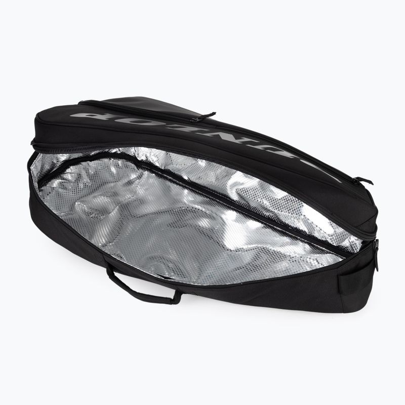 Borsa da tennis Dunlop D Tac Team 3RKT nero/nero 7