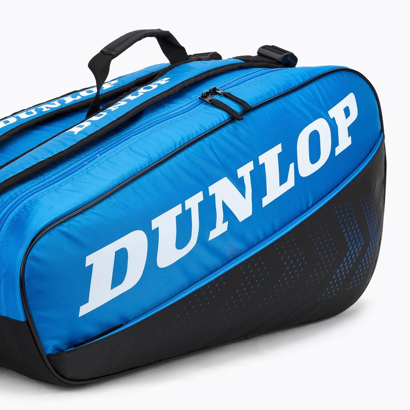 Borsa da tennis Dunlop FX-Club 10 RKT black/blue 8