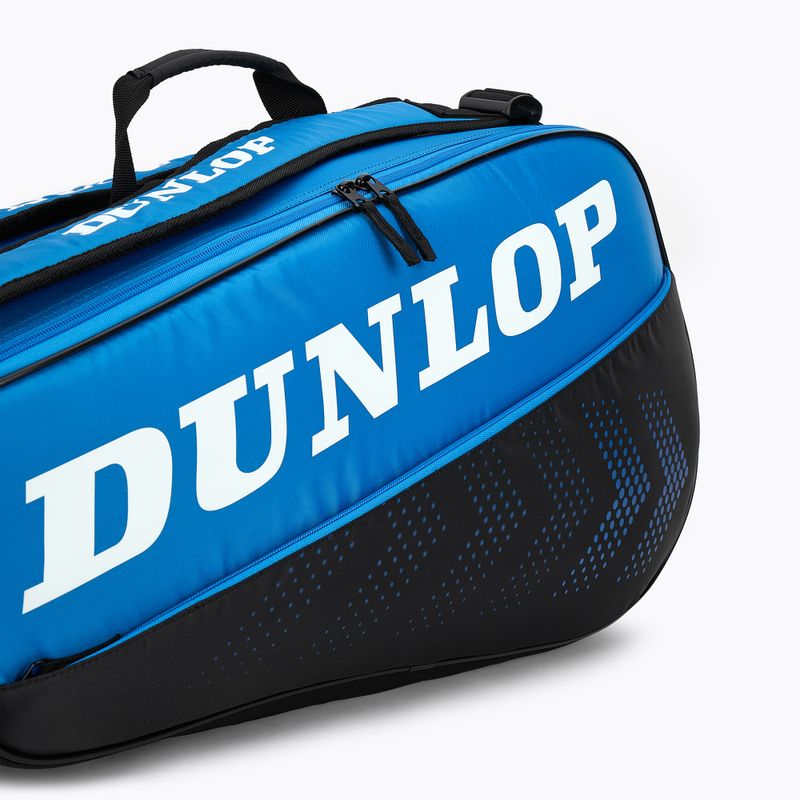 Borsa da tennis Dunlop FX-Club 6 RKT nero/nero 9