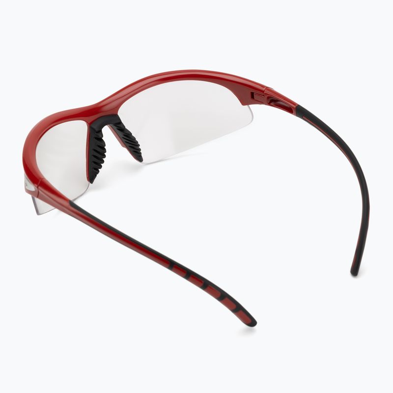 Occhiali da squash Dunlop Competition Eyewear Protective red/clear 2