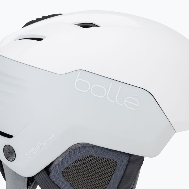 Casco da sci Bollé Ryft Pure bianco opaco 9