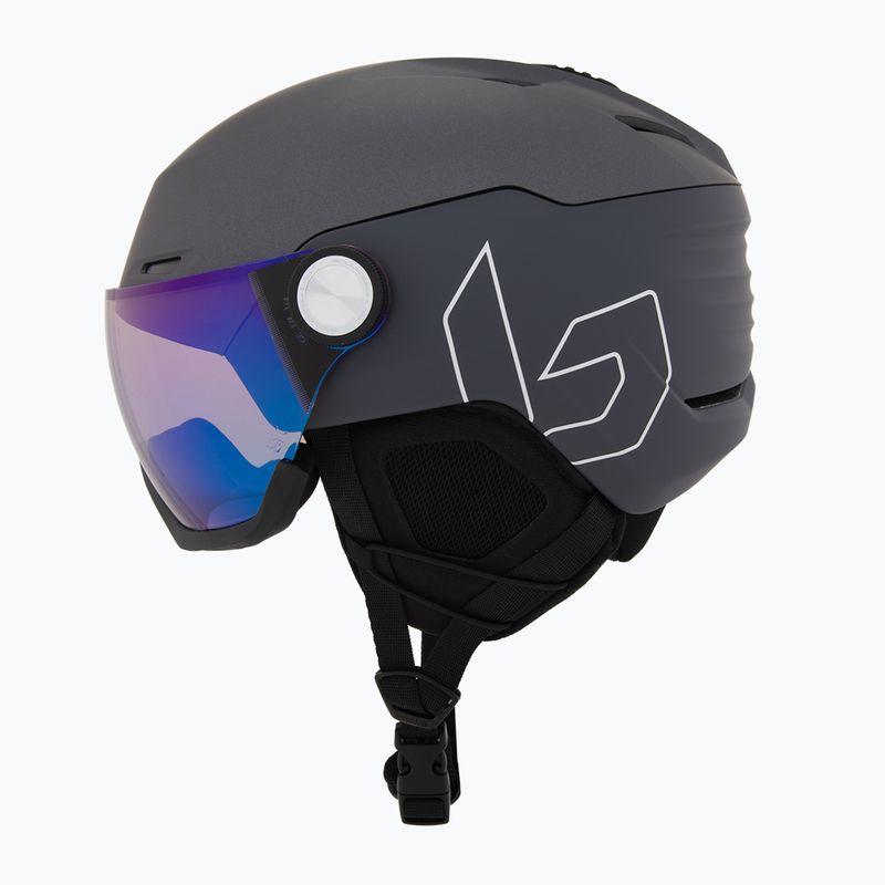 Casco da sci Bollé V-Ryft Grigio puro opaco/blu fotocromatico 3