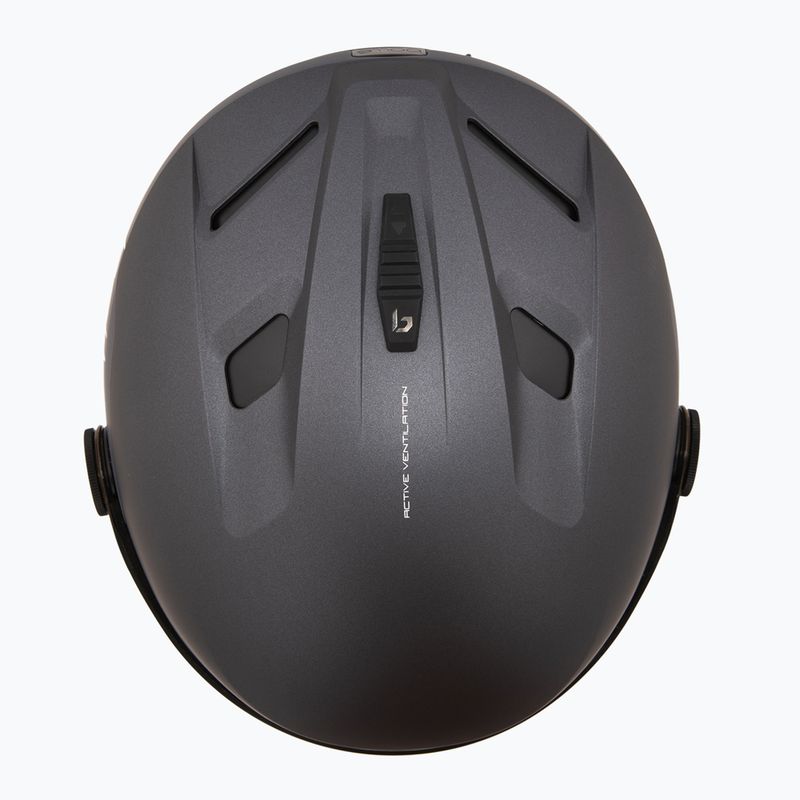 Casco da sci Bollé V-Ryft Grigio puro opaco/blu fotocromatico 6