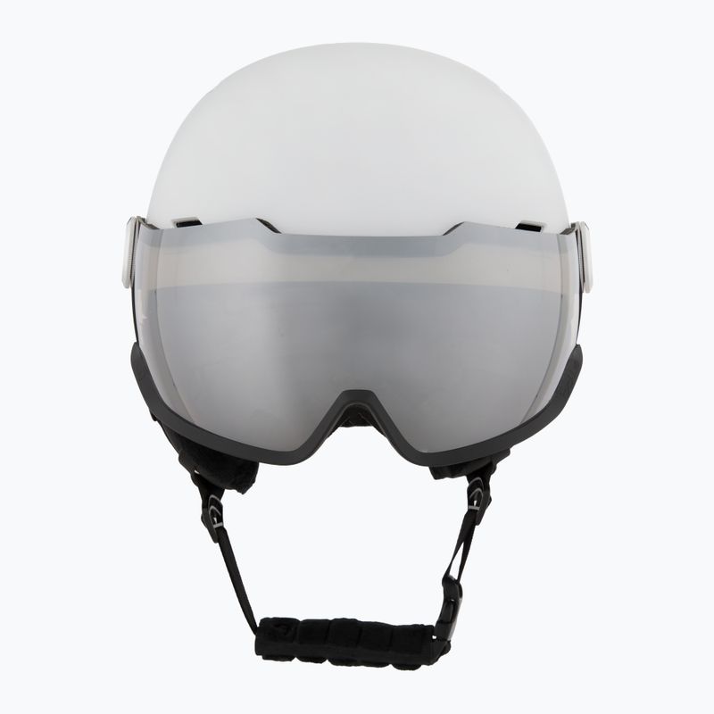 Casco da sci Bollé Might Visor bianco opaco/marrone pistola 2