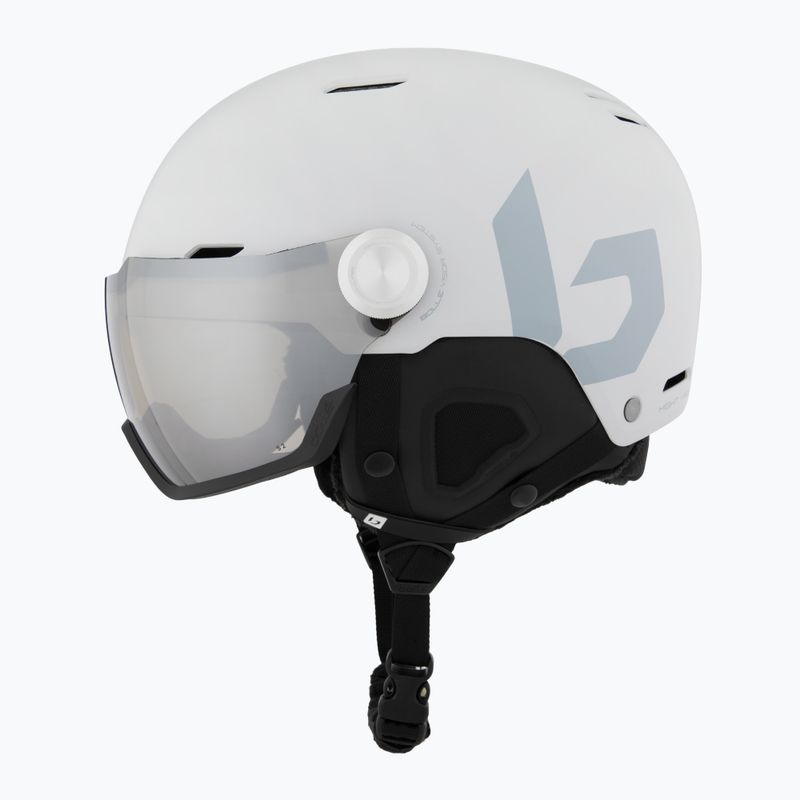 Casco da sci Bollé Might Visor bianco opaco/marrone pistola 3