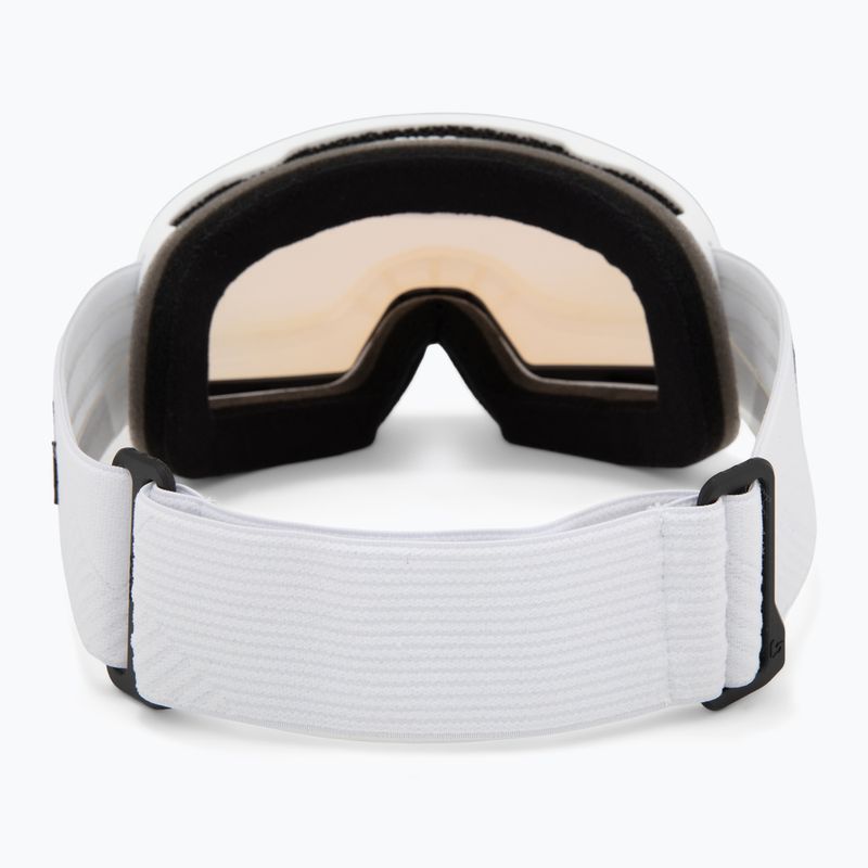 Maschera da sci Bollé Nevada Small off-white matte/phantom vermilion blue photochromic 3