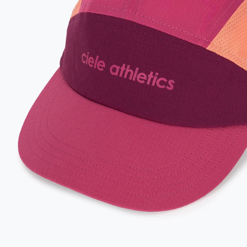 Cappellino con visiera Ciele Athletics FSTCap SC Field Iconic SL mulberry bocasana 3