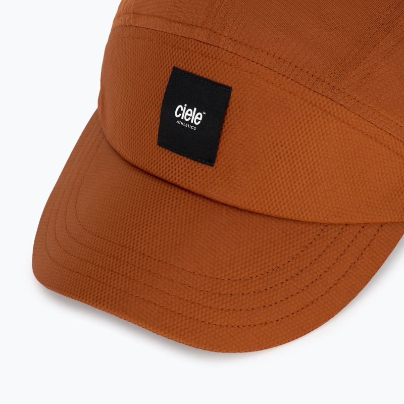 Cappellino con visiera Ciele Athletics FSTCap SC EQ FrameS gingerbread 3
