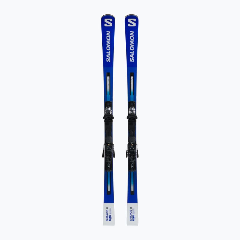 Sci da discesa Salomon S/Race GS 10 + attacchi M12 GW blu/bianco