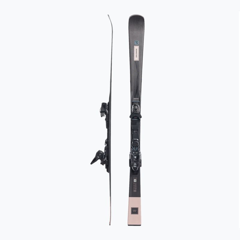 Sci da discesa da donna Salomon S/Max 8W + attacchi M10 nero 3