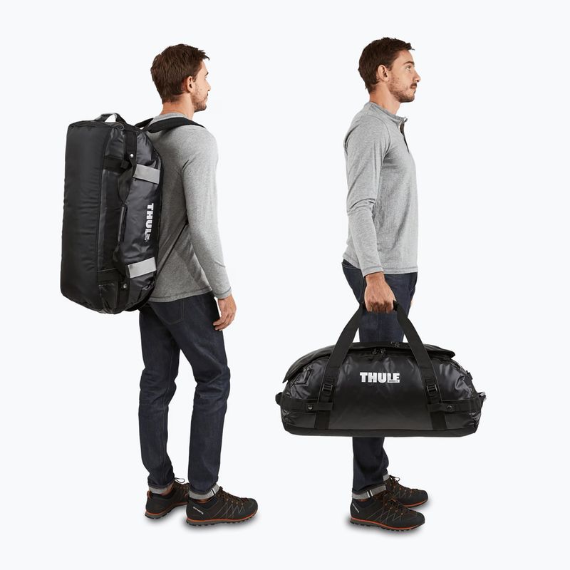 Thule Chasm Duffel 70 l borsa da viaggio nera 2