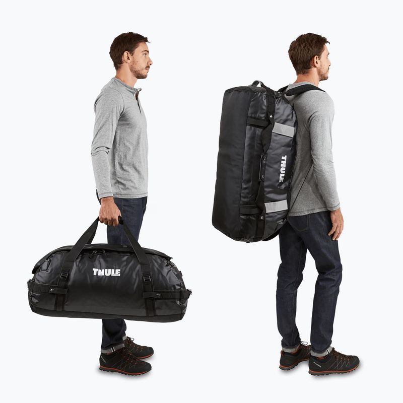 Thule Chasm Duffel 90 l borsa da viaggio nera 2