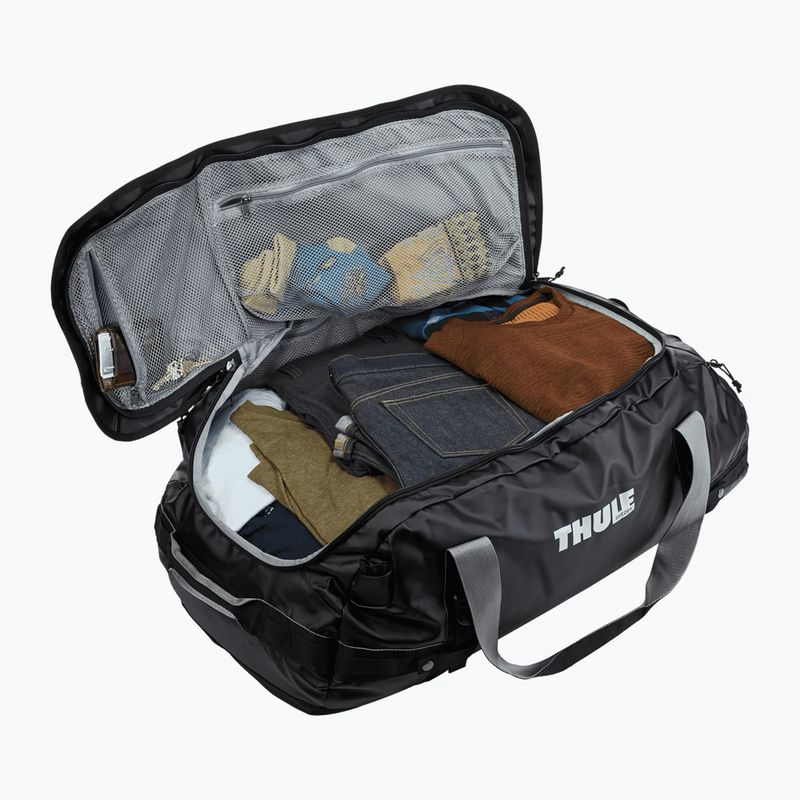 Thule Chasm Duffel 130 l borsa da viaggio nera 11