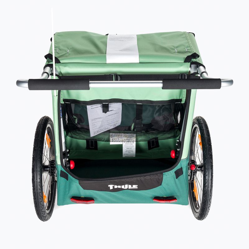 Thule Coaster XT Rimorchio bici+passeggino per due persone verde 10101820 4