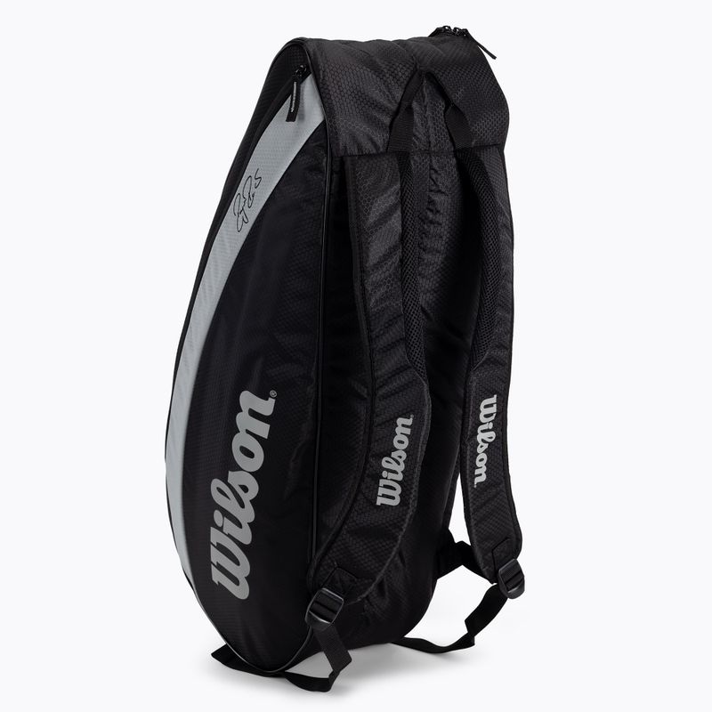 Wilson RF Team 6 Pack borsa da tennis nera WR8005701